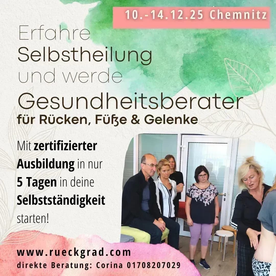 Gesundheitberater für Rücken, Füße und Gelenke