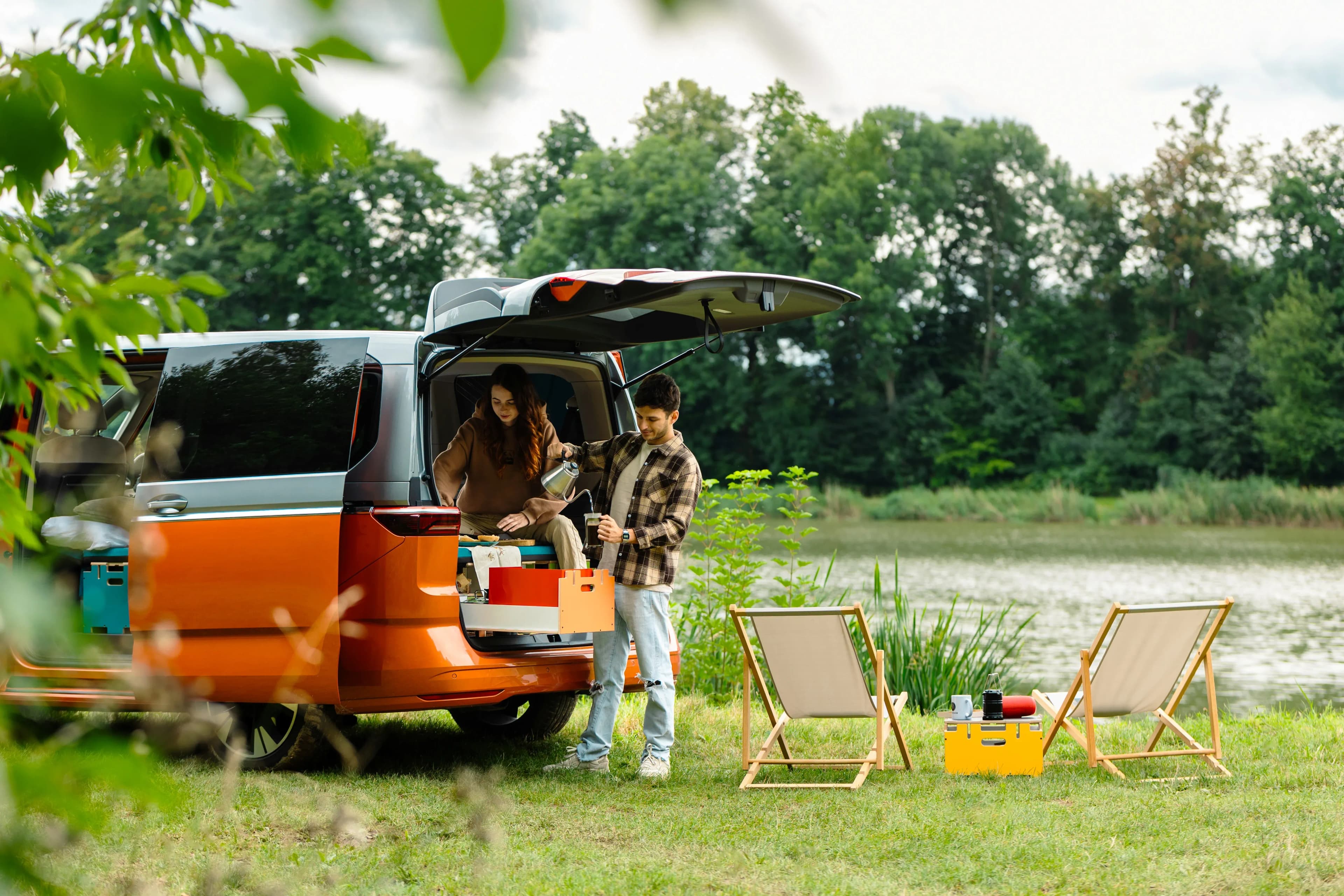 VW-Bus umbauen für Camping in Österreich