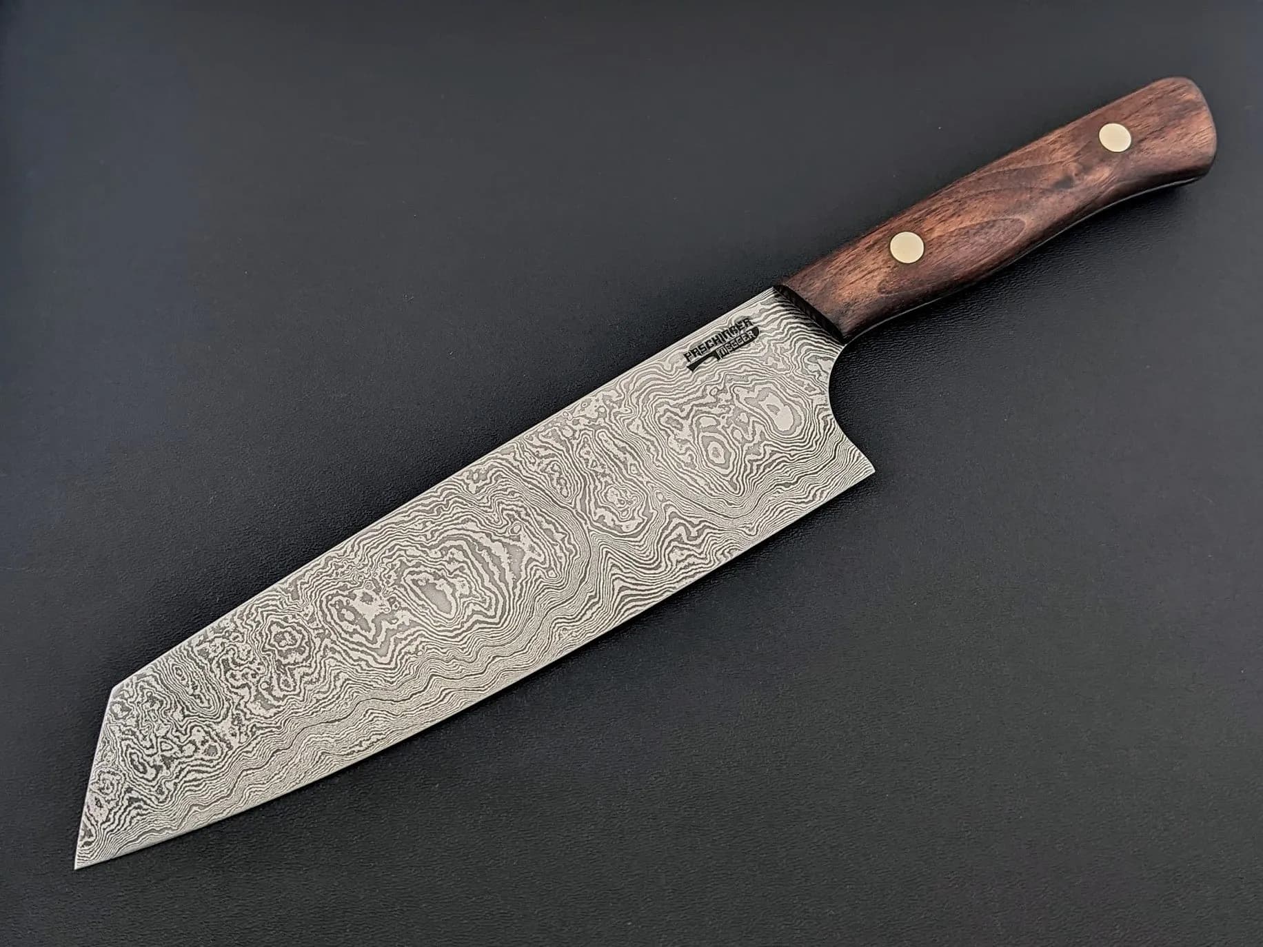 Damast Santoku 20cm (Wilder Damast - 180 Lagen)