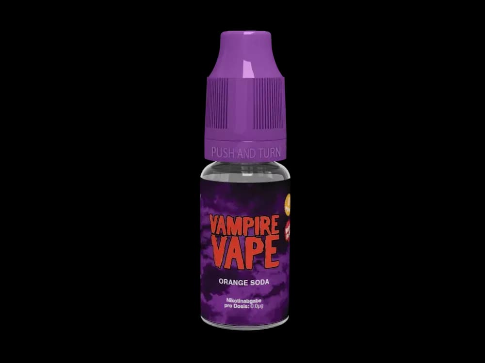 Vampire Vape - Orange Soda E-Zigaretten Liquid (Packung: 1er Packung / Stärke: 3 mg/ml) (895,00 EUR / liter)
