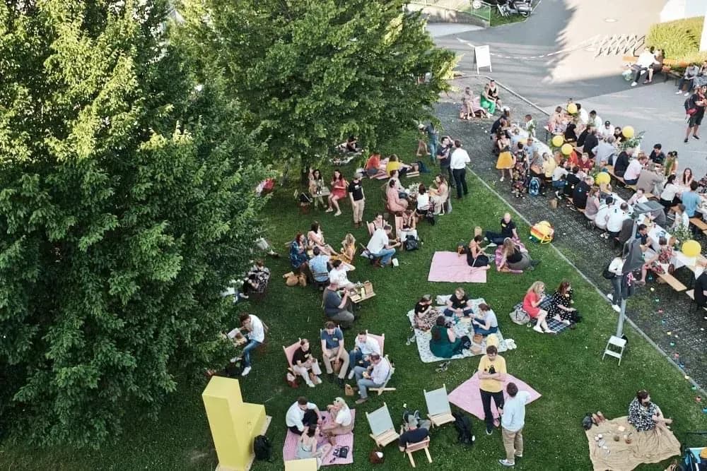 Firmenfeier mit Catering im Salzkammergut