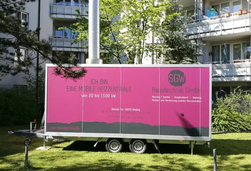 Mobile Heizungen mit einfacher Installation