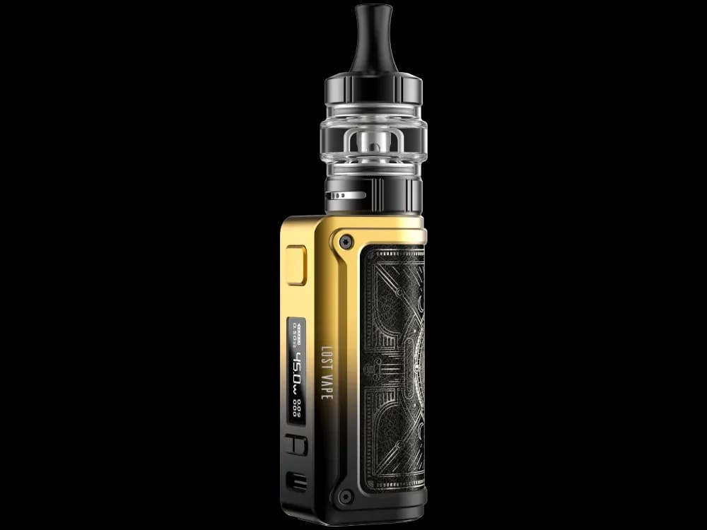 Lost Vape Thelema Mini 45W E-Zigaretten Set (Packung: 1er Packung / Farbe: gold-schwarz)