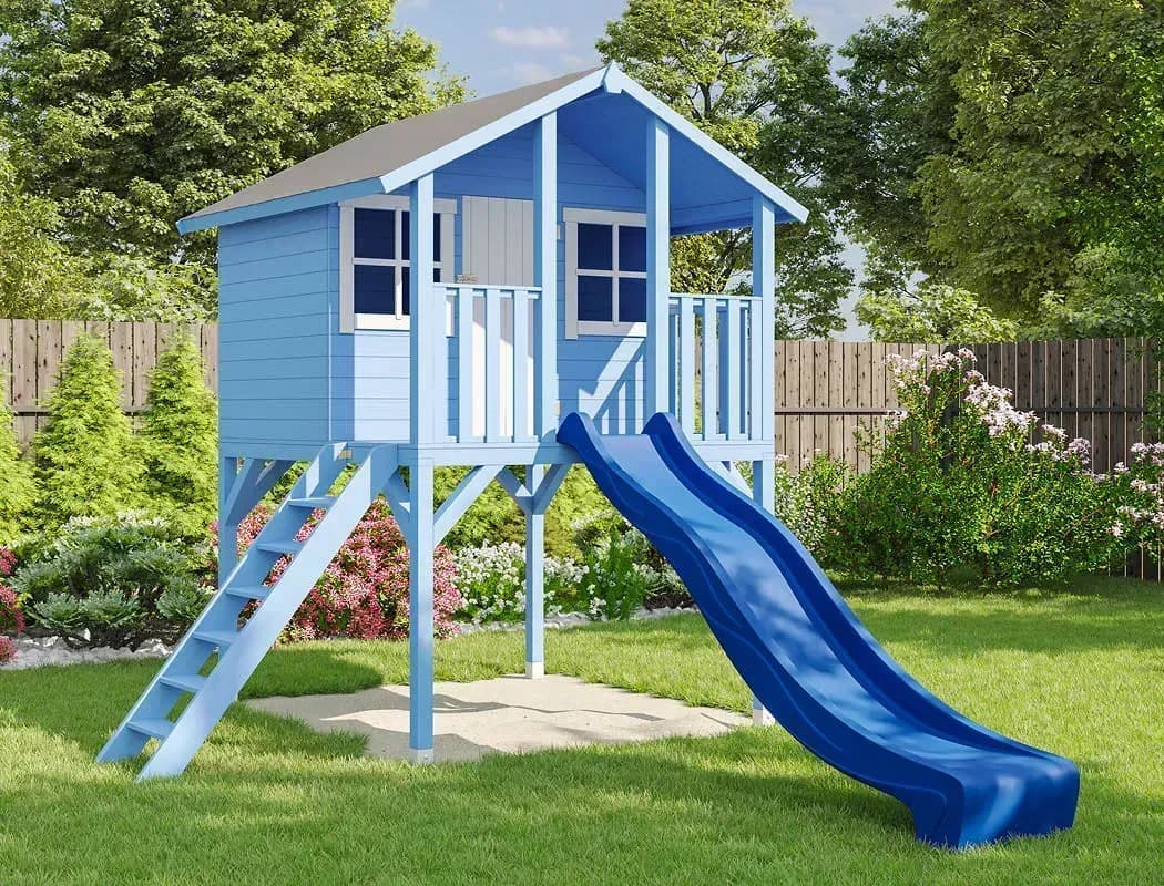 Stelzenhaus mit Rutsche online kaufen 