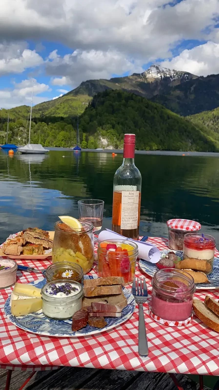 Sommerfest auf der Hütte im Salzkammergut