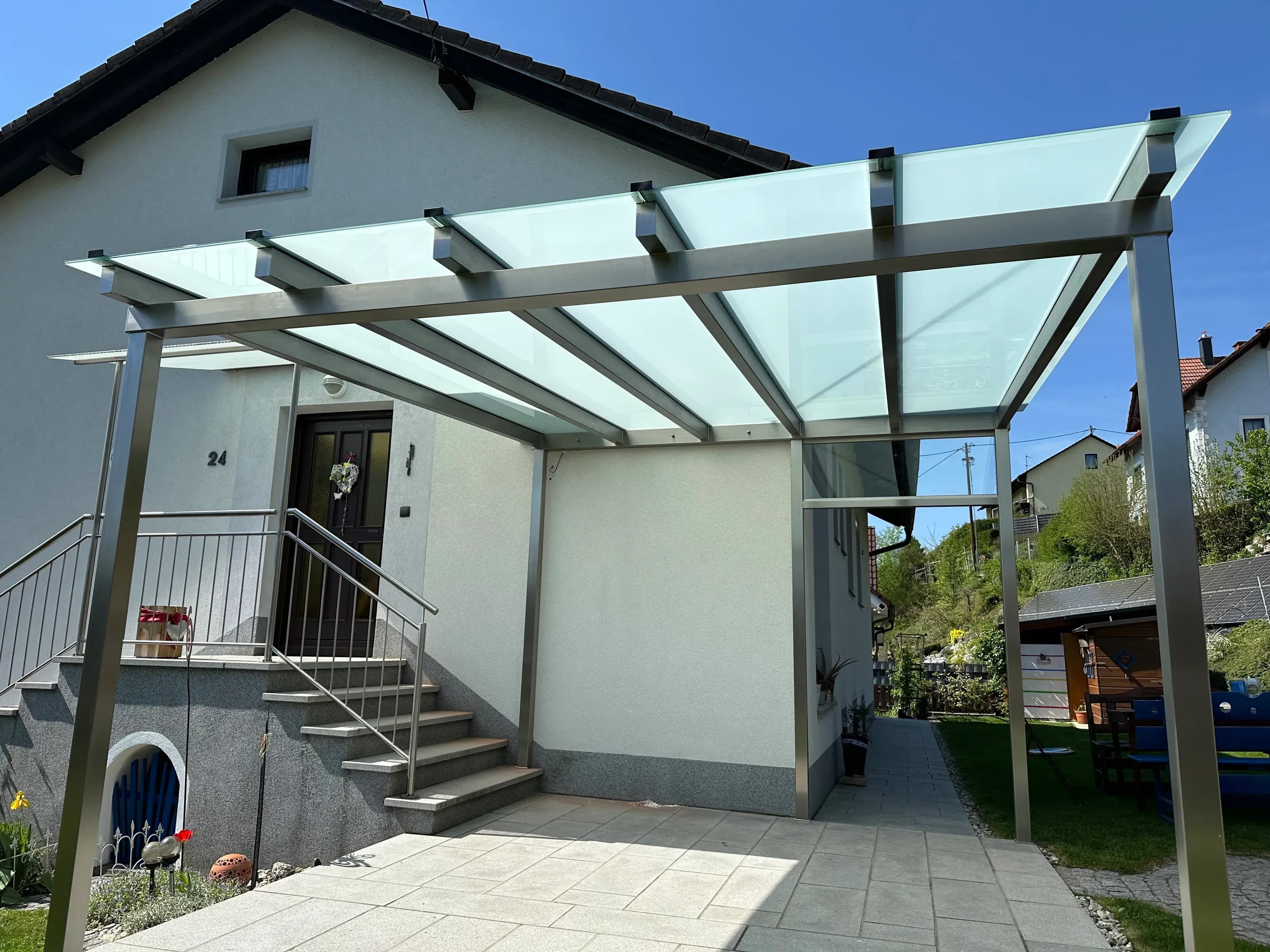 Stilvolle Balkonüberdachung im Bezirk Freistadt