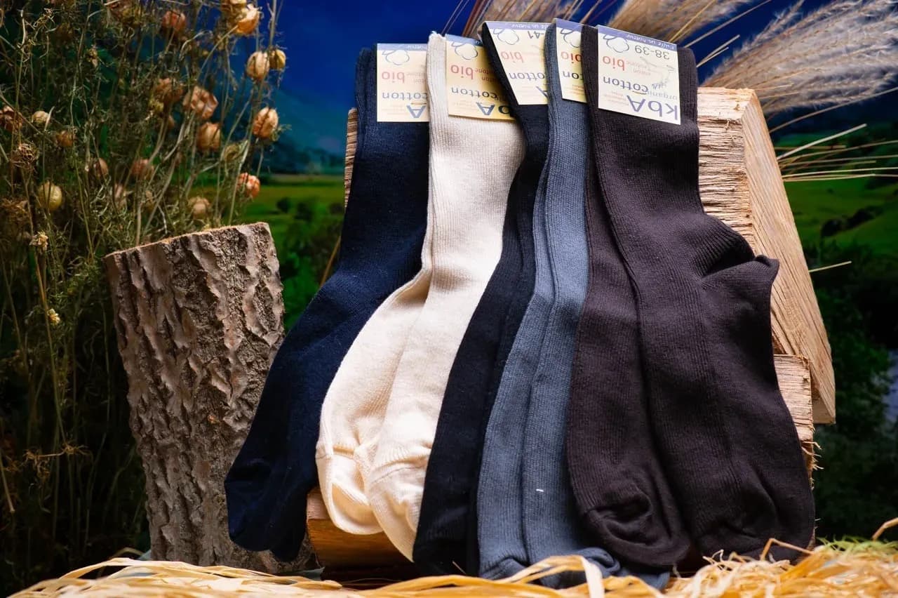 Business-Socken aus dünner Baumwolle