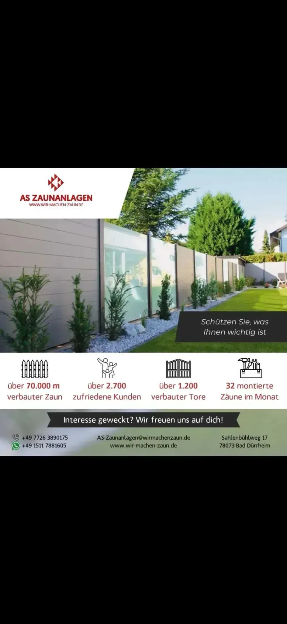 Ein Haus ohne Zaun ist wie Buch ohne Umschlag Zaun Engen