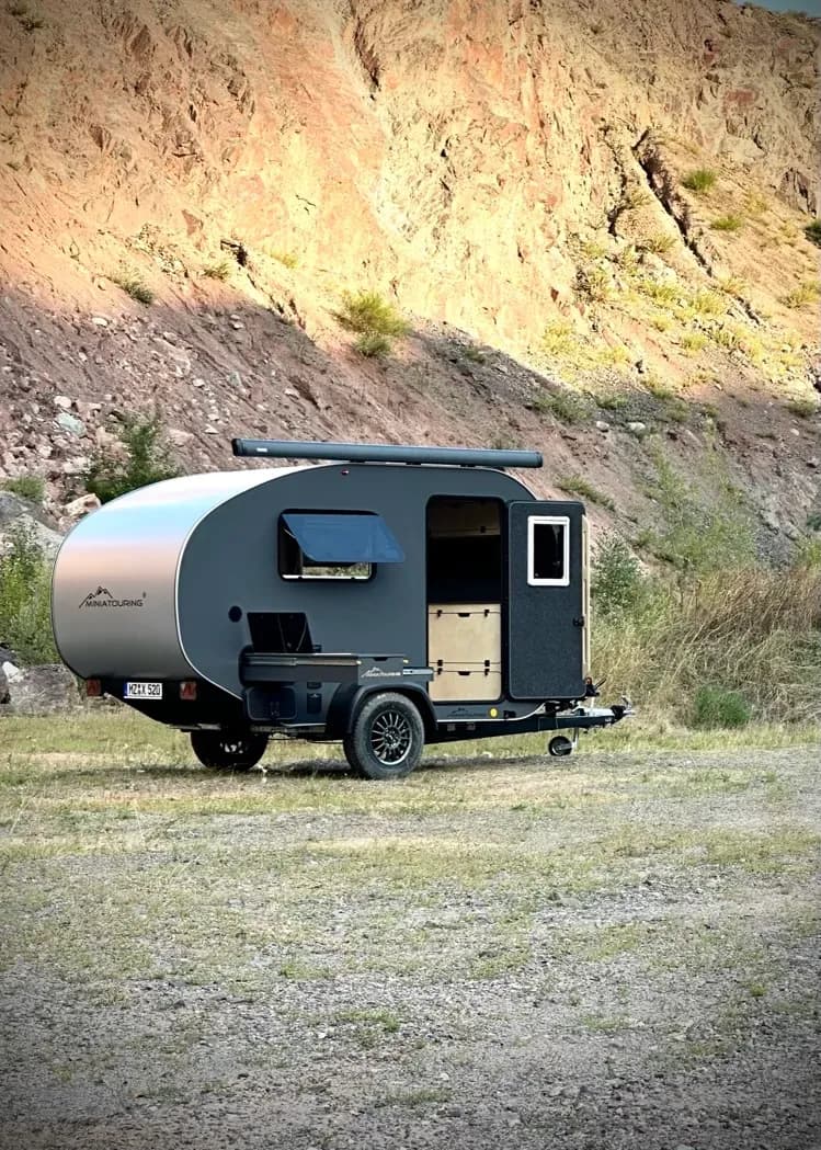 Kleiner Wohnwagen