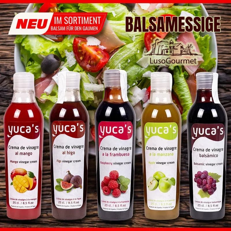 Balsamessig von Goyval Probier-Set 5x0,25L