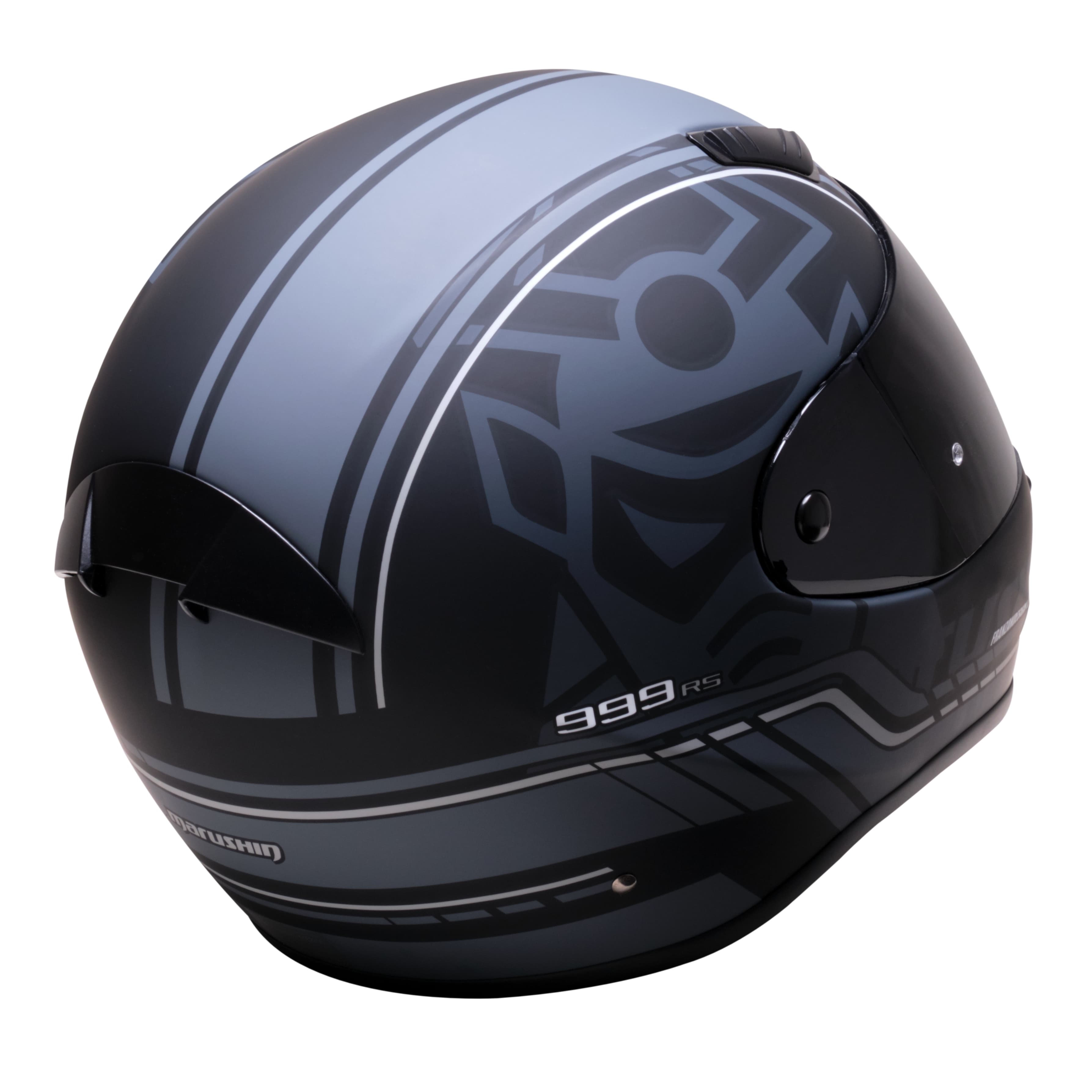 Marushin FullFace 999 RS Comfort, Laser matt black XL