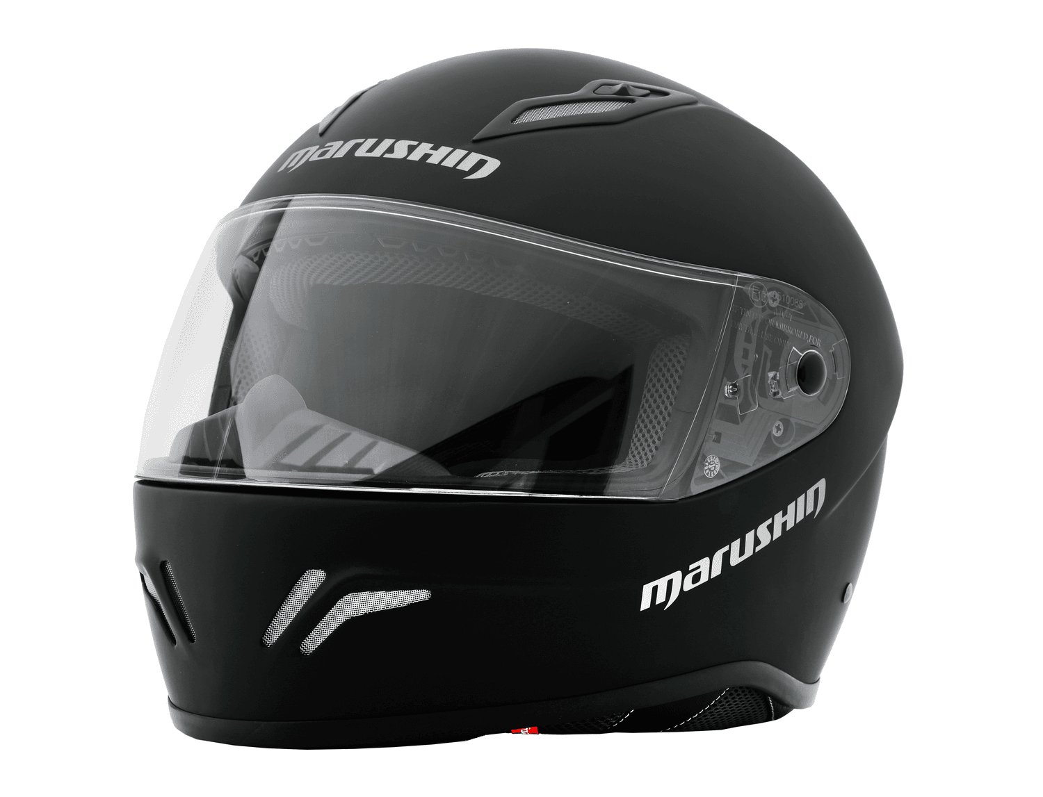 Marushin FullFace RS3, matt black XS