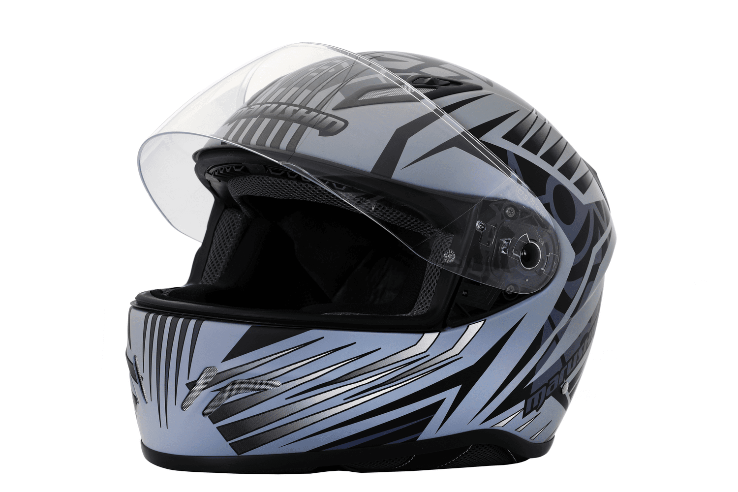 Marushin FullFace RS3, Samurai matt grey / black XL