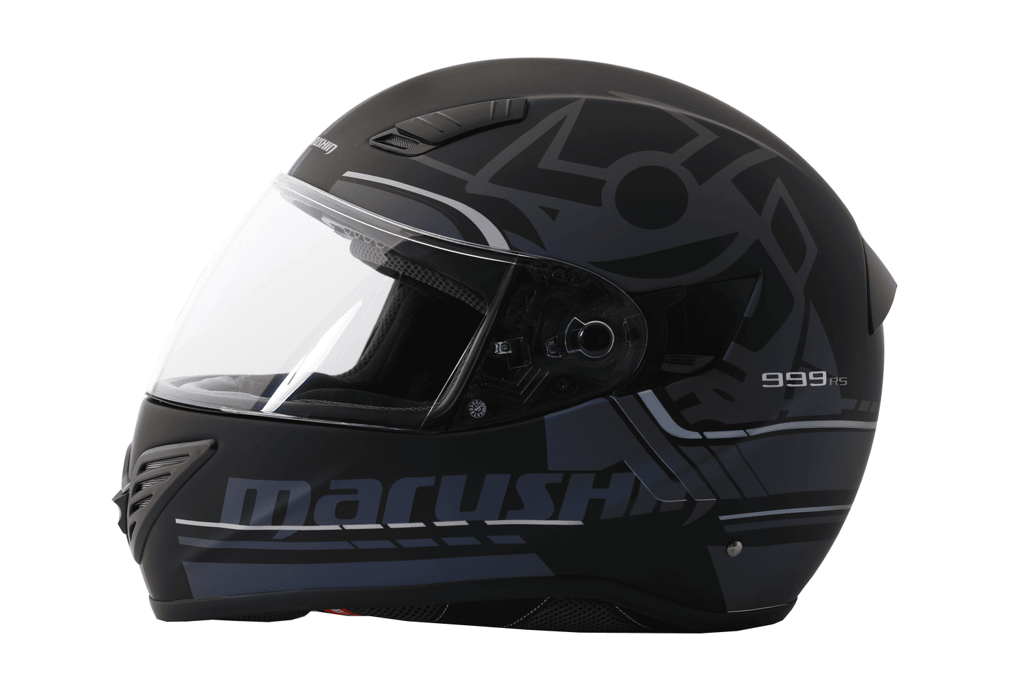 Marushin FullFace 999 RS Comfort, Laser matt black XL