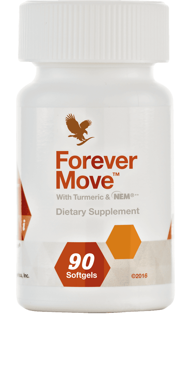 Nahrungsergänzungsmittel mit Kurkuma und Eierschalenmembran - Forever Move™ (551)