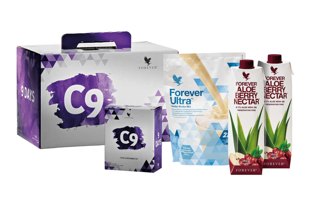 Sparpaket 3x C9 Berry Vanilla - Set mit Shake/Drink und Inner Pack (625)