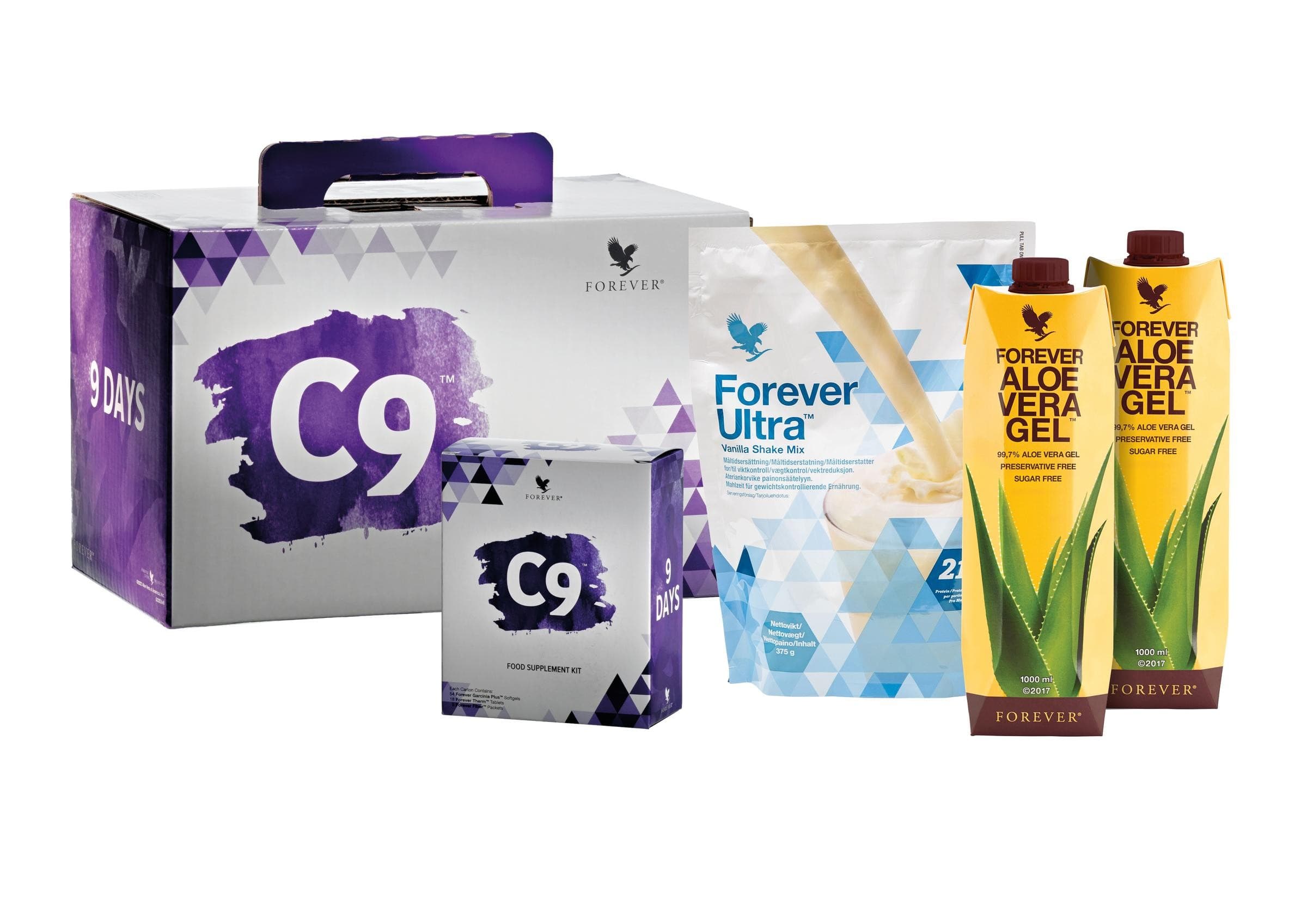 Sparpaket 3x C9 - Clean9 Set mit Shake/Drink und Inner Pack