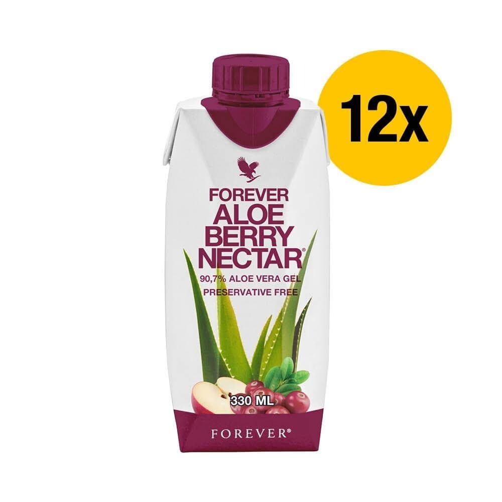 Fruchtig-frischer Aloe-Berry-Drink - Forever Berry 330ml  (12x) - (73512)