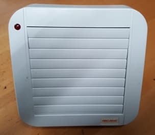 Kleinraumventilator mit Automatischer Verschlusskappe
