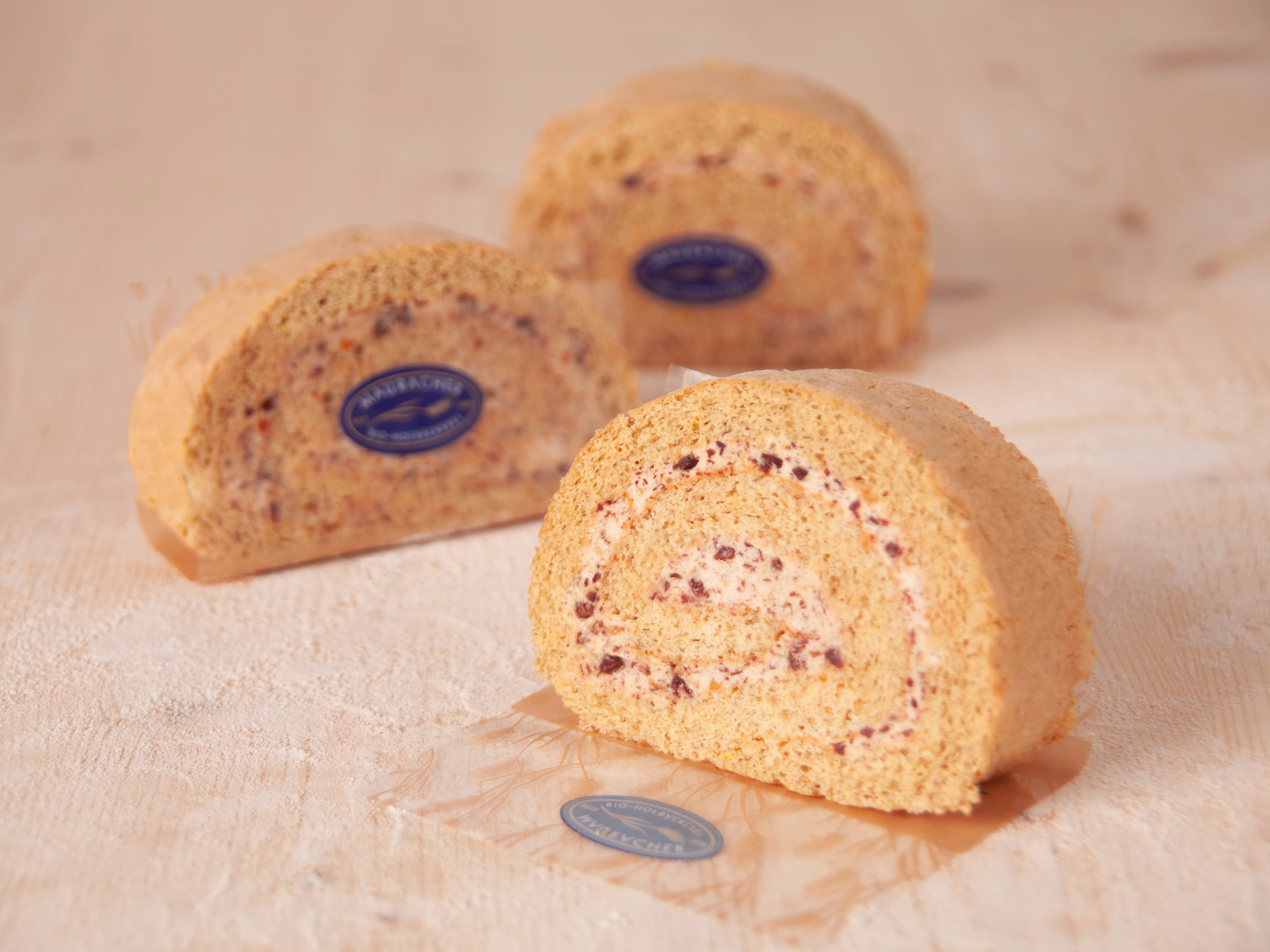 Dinkel Marillenroulade Vollkorn