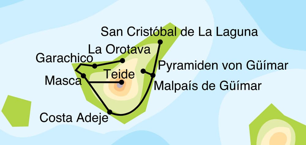 Höhepunkte Teneriffas