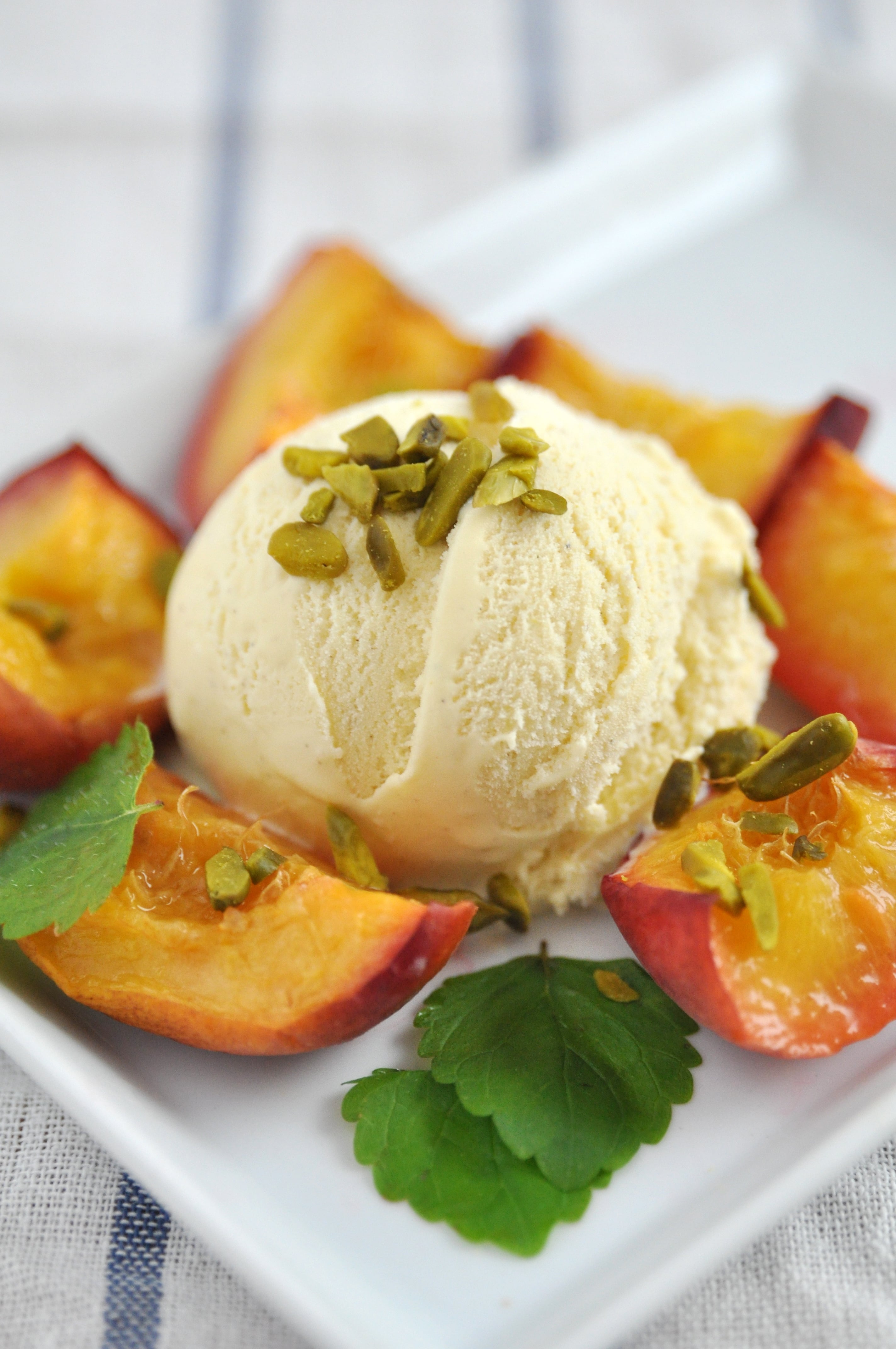 Bauernhofeis - Marillensorbet