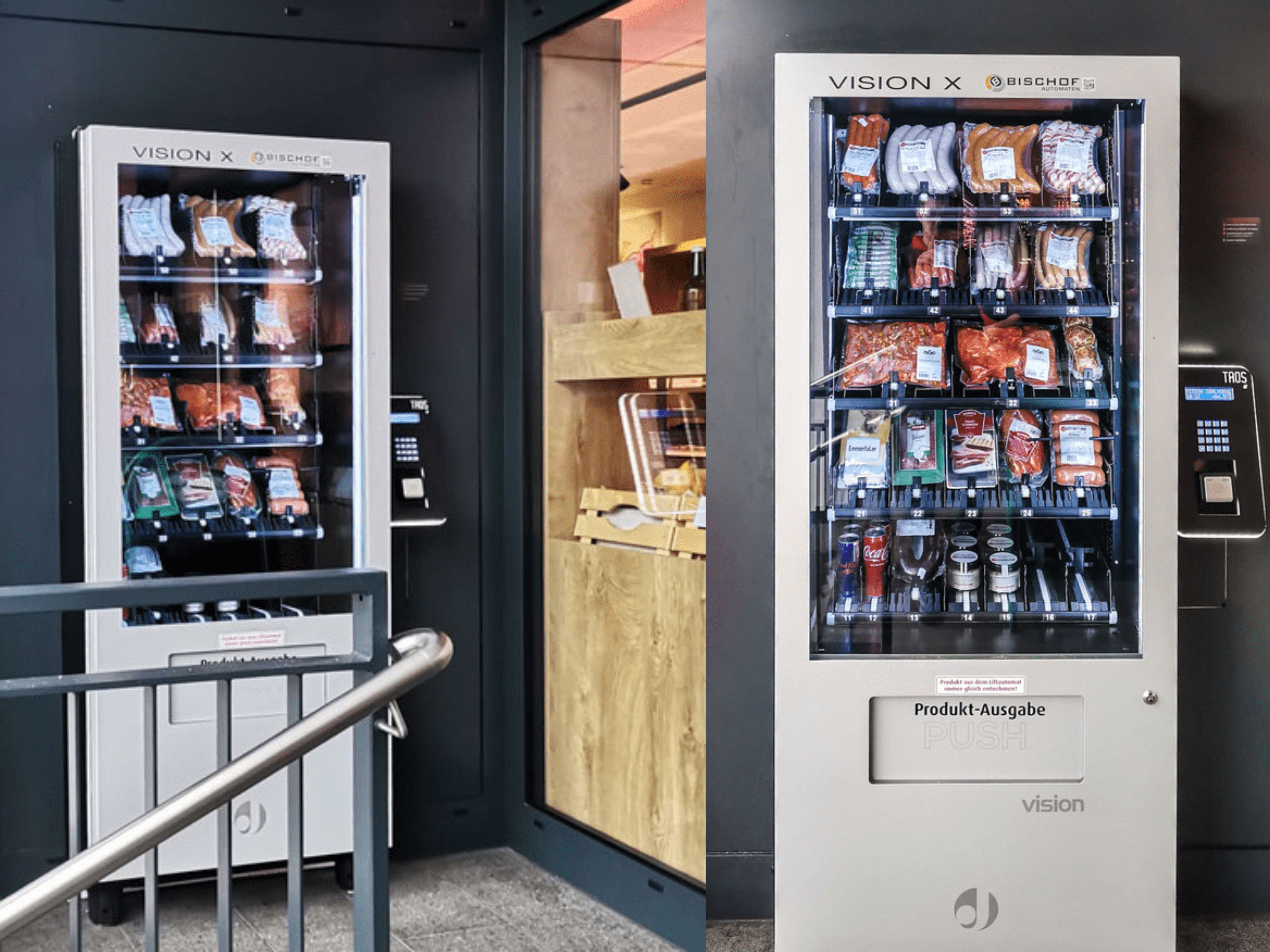Unser neuer Fleischautomat