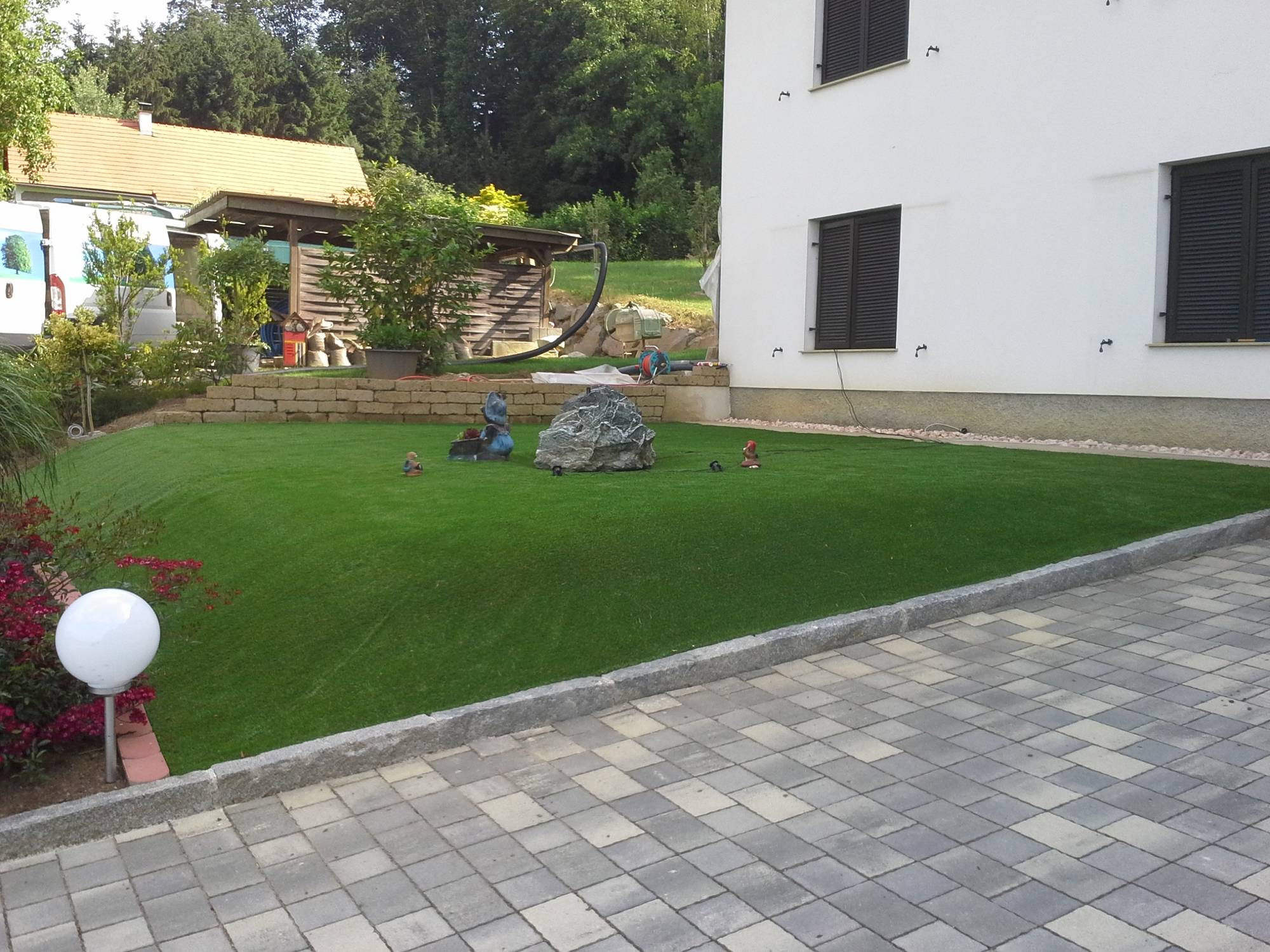 Rasen professionell anlegen in Graz