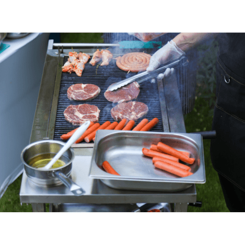 Edelstahlgrill mit Zubehör in Grieskirchen