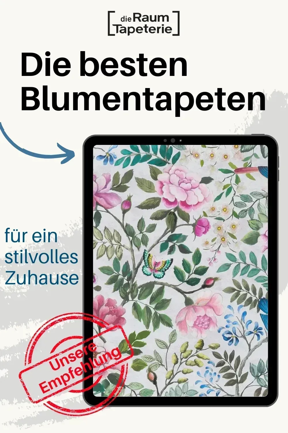 Blumentapeten: Natur pur für ein lebendiges Zuhause!