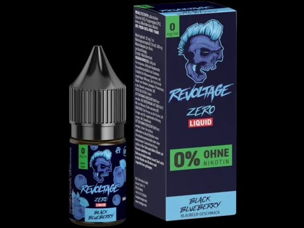 Revoltage - Tobacco Gold - Hybrid Nikotinsalz Liquid - Black Blueberry (Packung: 1er Packung / Stärke: 0 mg/ml / Geschmack: Black Blueberry)...