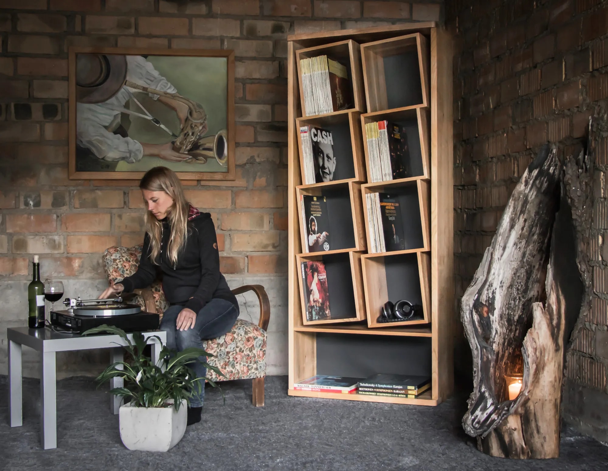 Für die Seele des Vinyls – Regale mit Leidenschaft gebaut