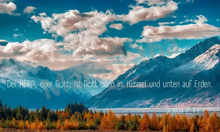 Biblischer Kalender als spirituelles Wandbild