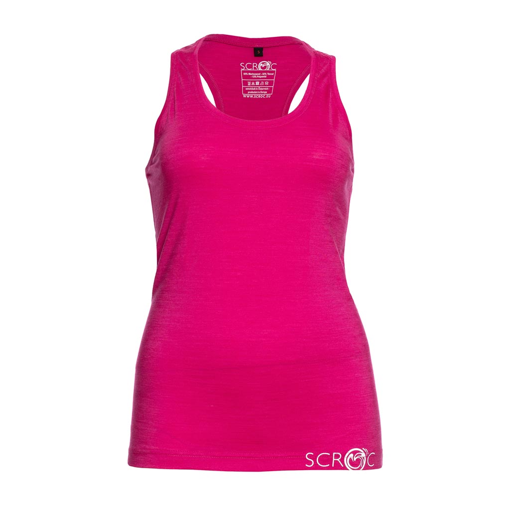 sCool Merino Shirt Somero w Pink L