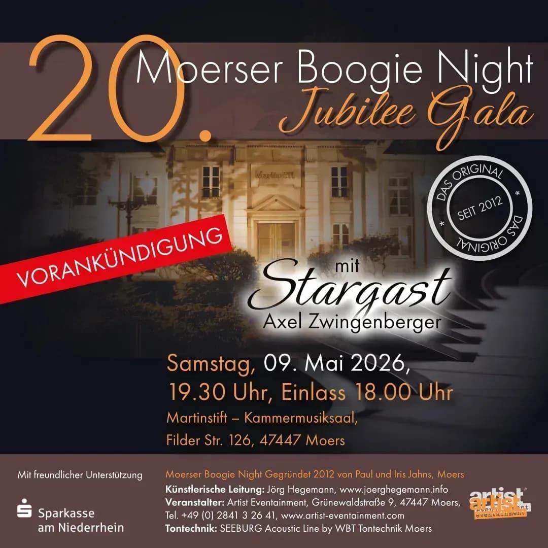 DIE Moerser Boogie Night - DAS Original seit 2012