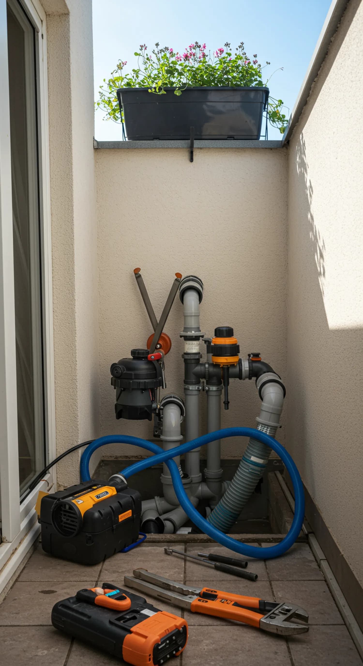 Balkon entwässern: Schritt-für-Schritt Anleitung für Heimwerker banner