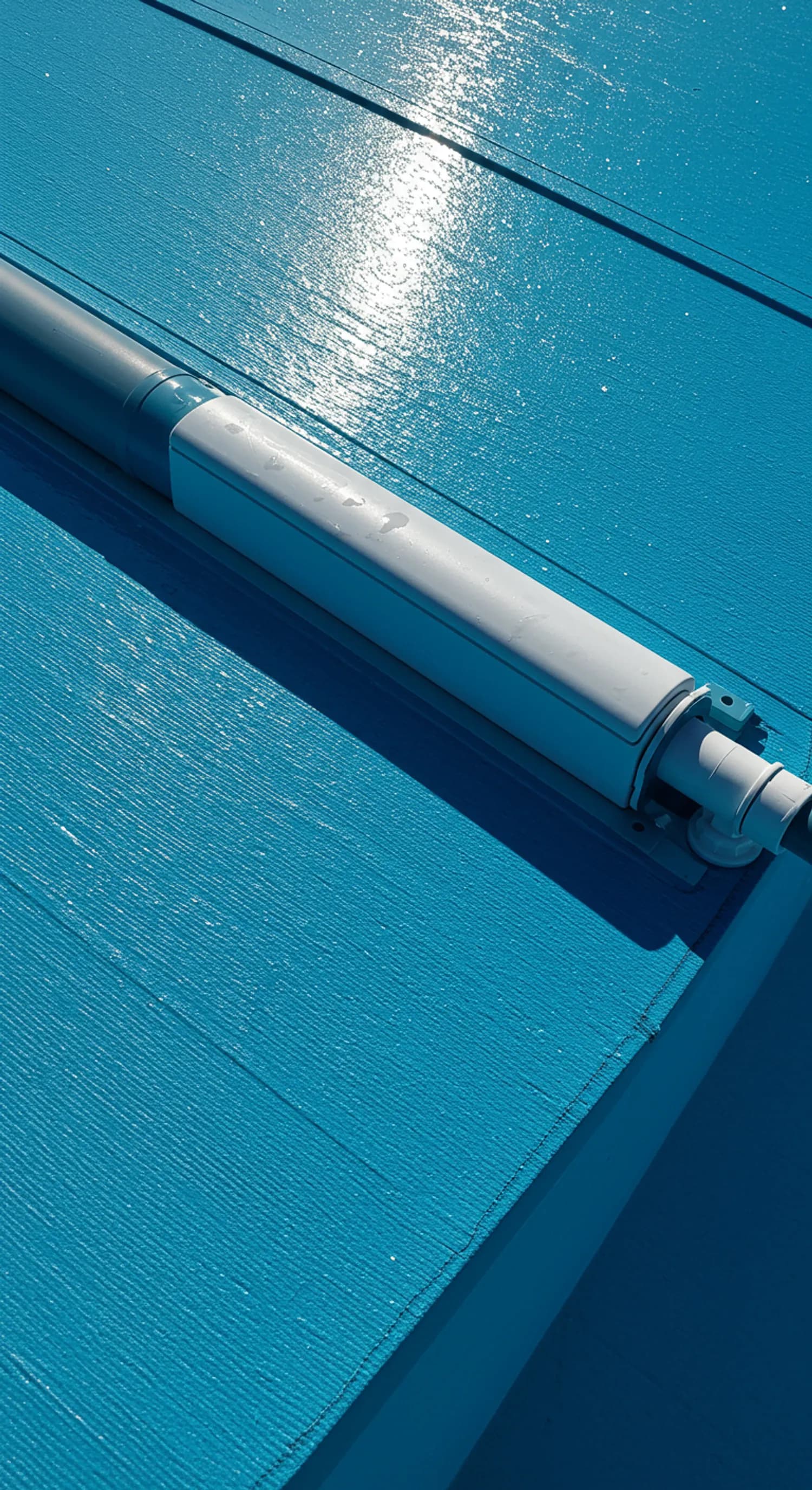 Clever entwässern: So bleibt deine Poolplane trocken banner