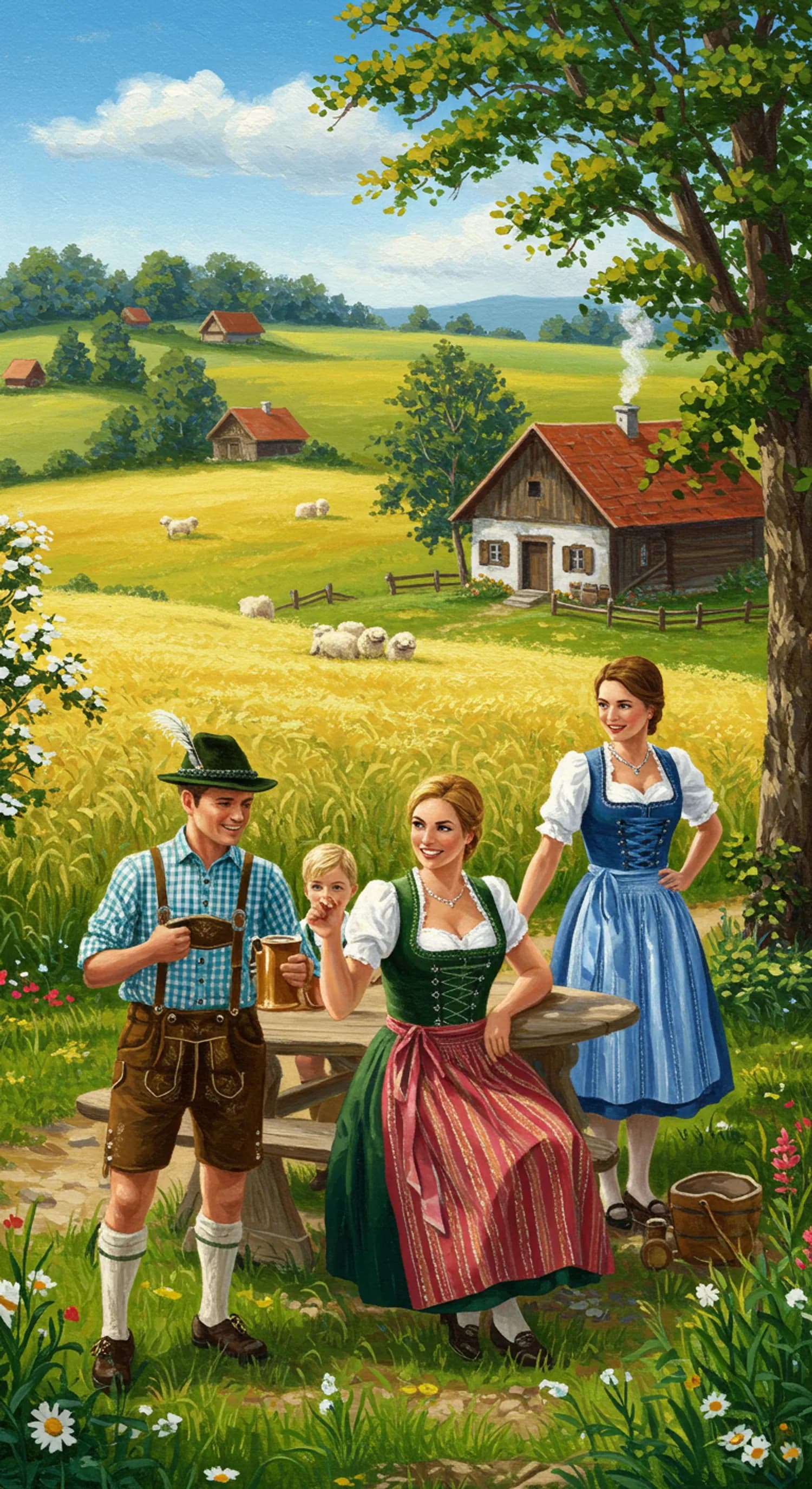 Dirndl-Knigge für Familien: Alles über Tracht und Brauchtum banner