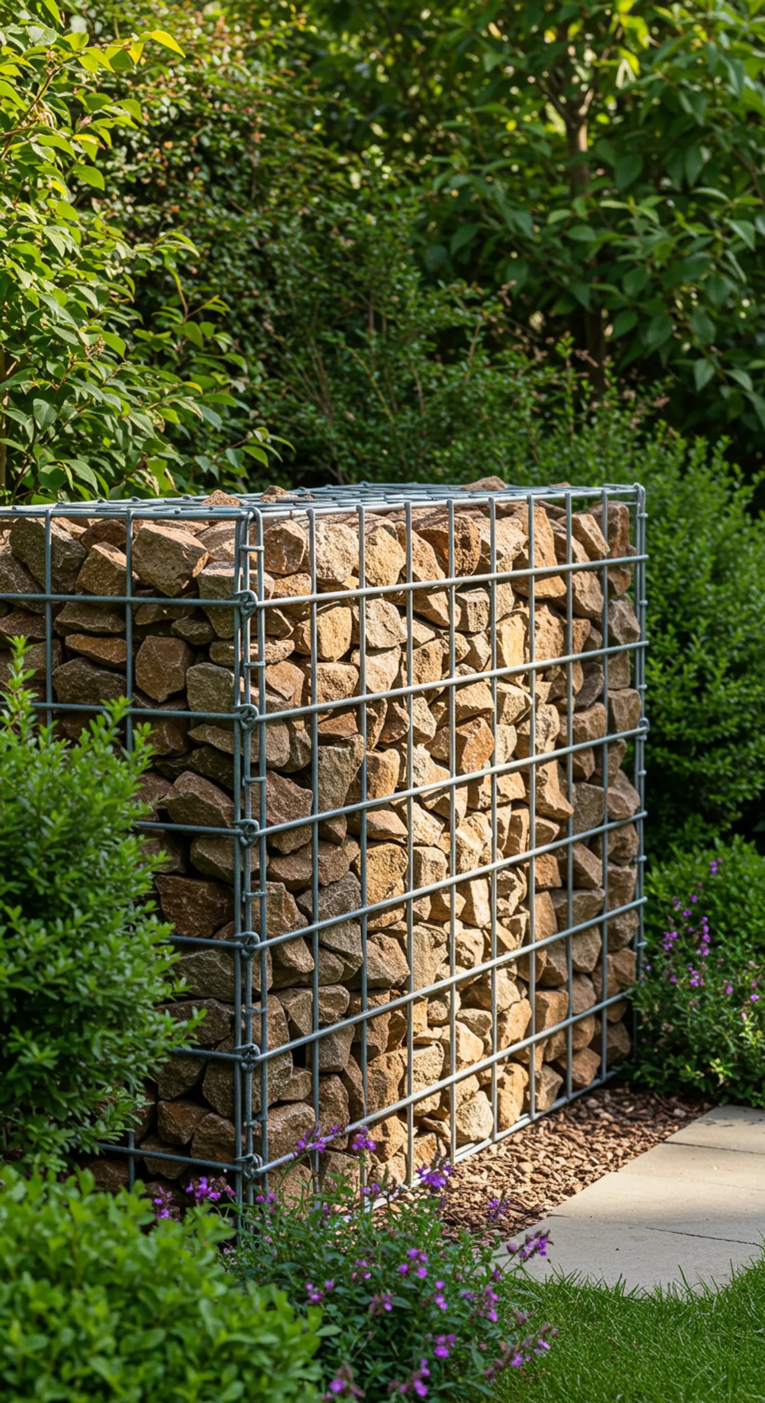 Gabionen als Sichtschutz: Der natürliche Wind- und Lärmschutz banner