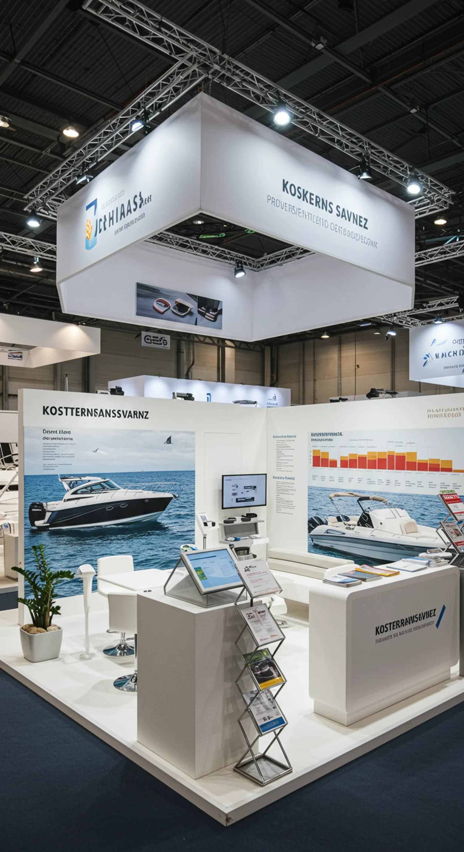 Messestand Boot: Kostenfaktoren und Spartipps banner
