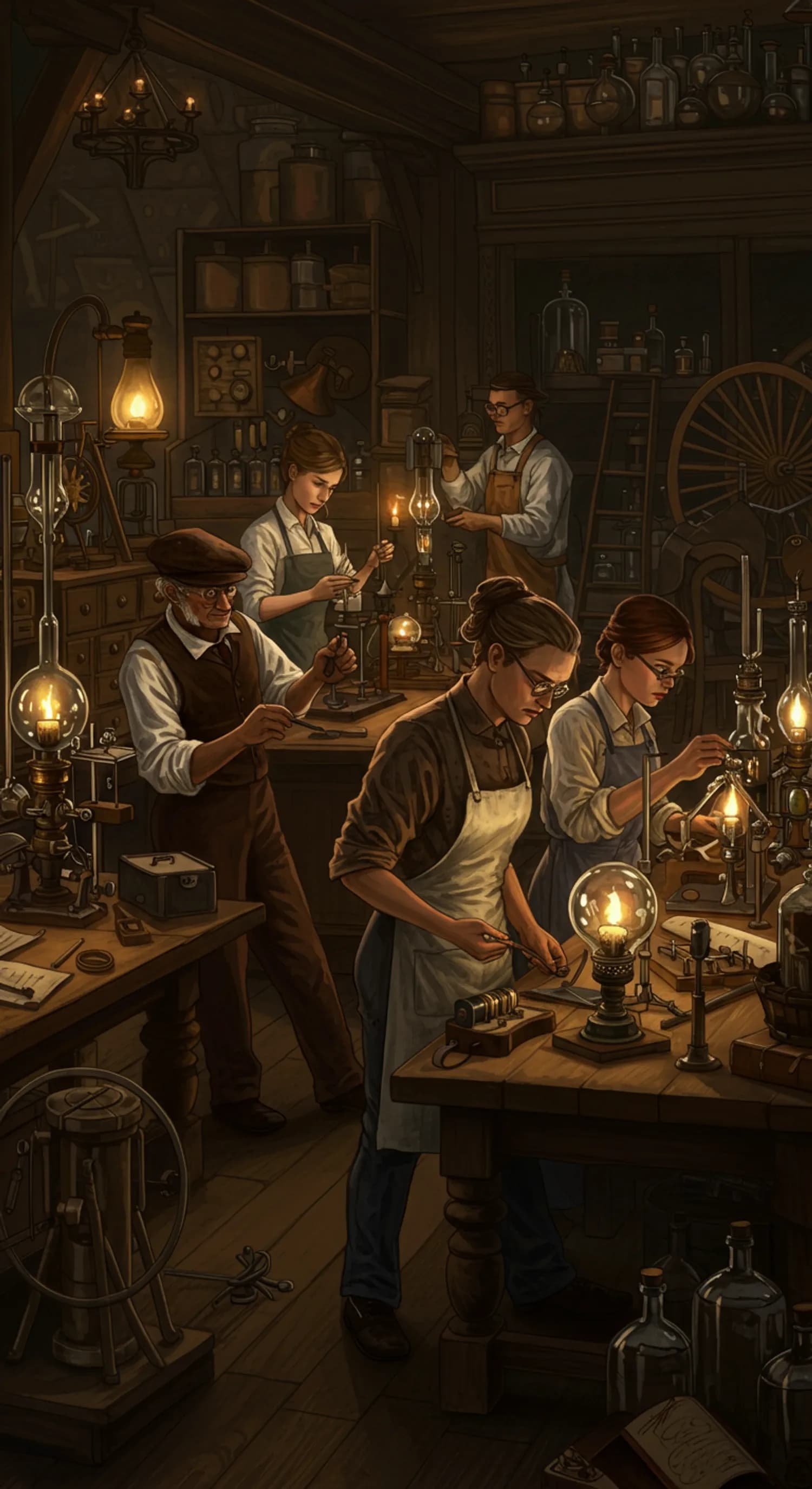 Moderne Beleuchtung: War es wirklich Edison? Ein Blick auf die wahren Erfinder banner