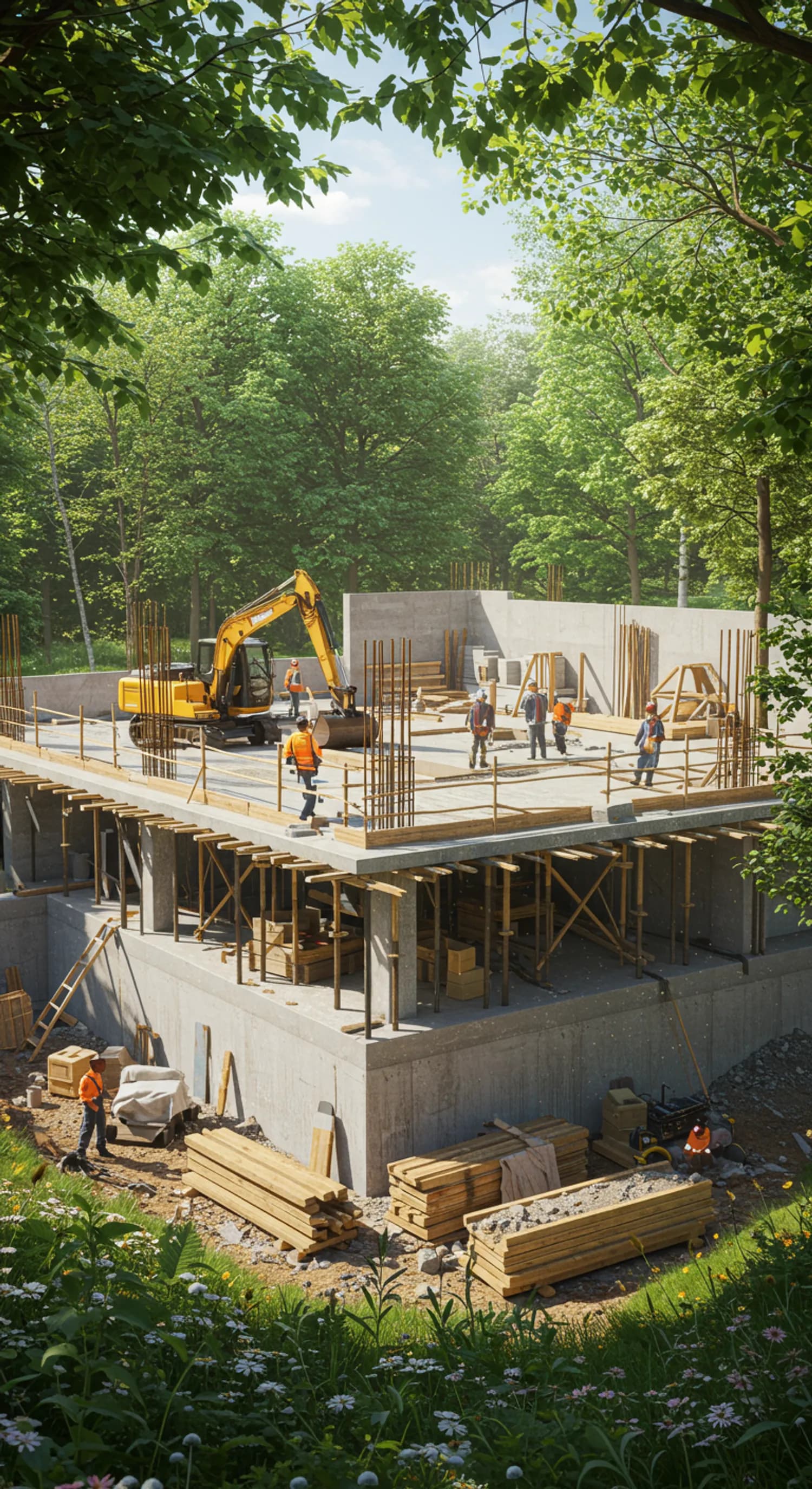 Nachhaltigkeit auf der Baustelle: So schonst du Ressourcen und die Umwelt banner