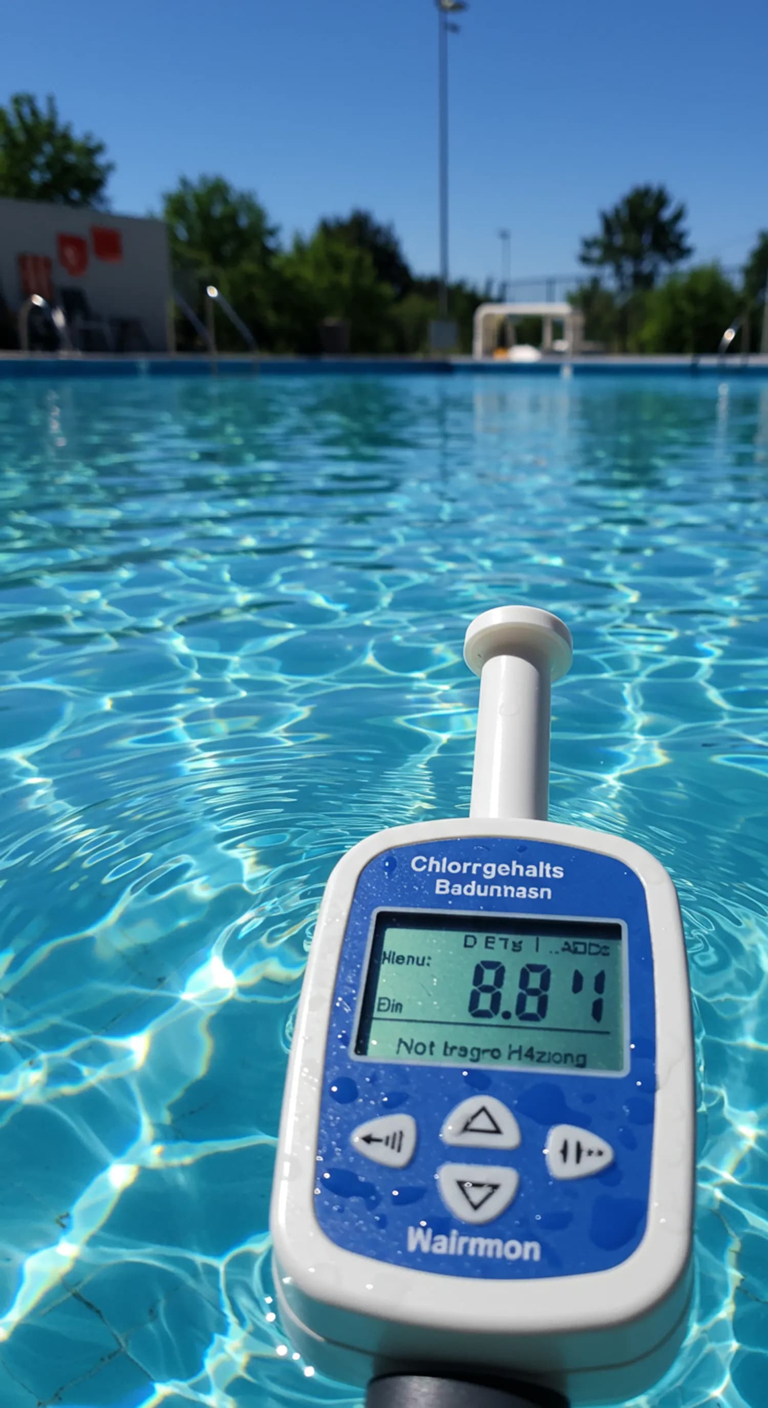 Pool frisch gechlort: Wann ist das Baden sicher? banner