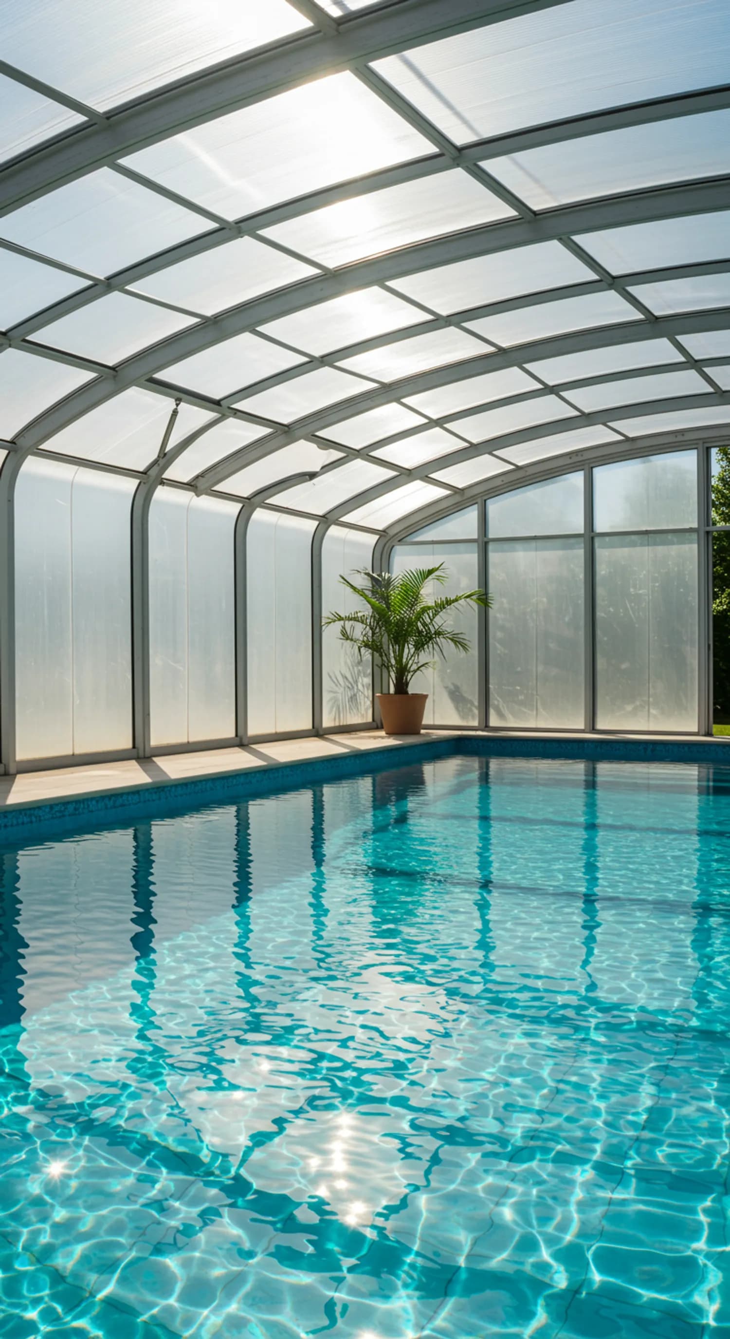 Poolüberdachung: Dein Ratgeber für längere Badesaison und geringeren Reinigungsaufwand banner