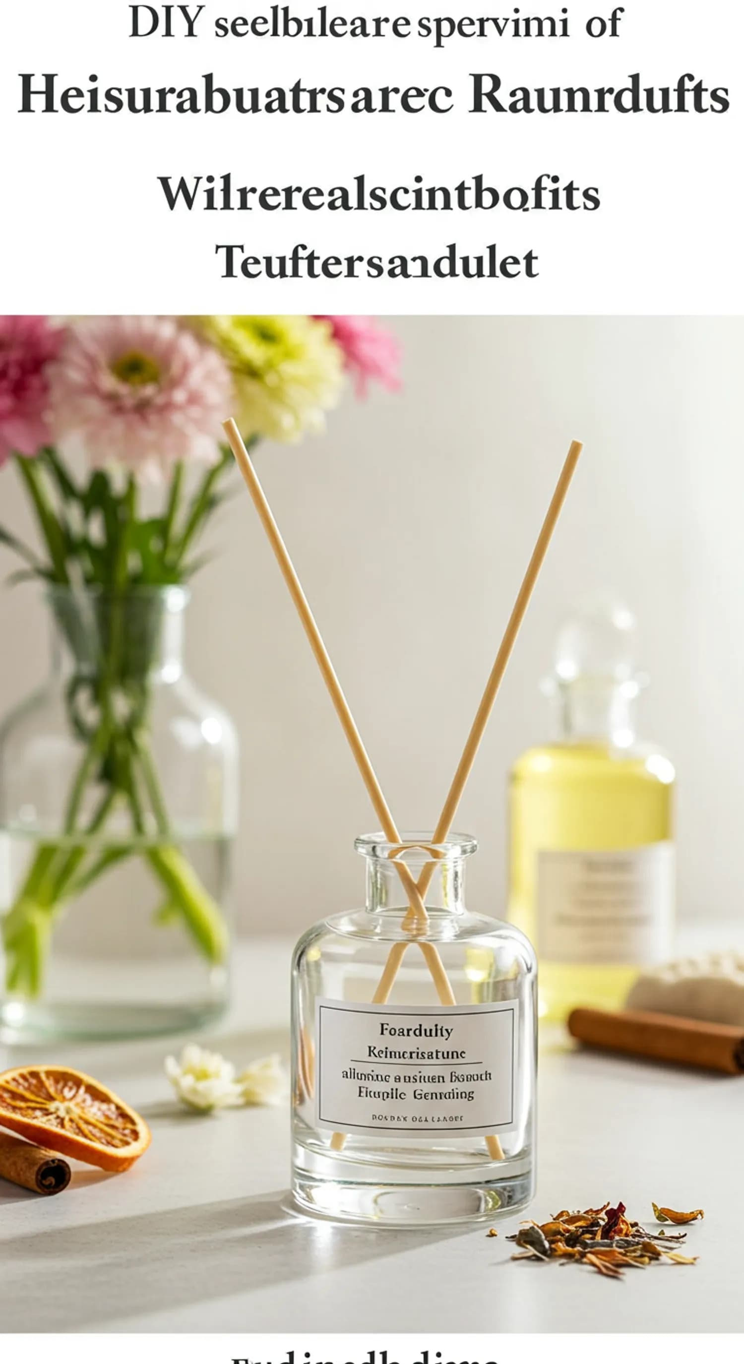Raumduft selber machen: Einfache Rezepte für jeden Geschmack banner