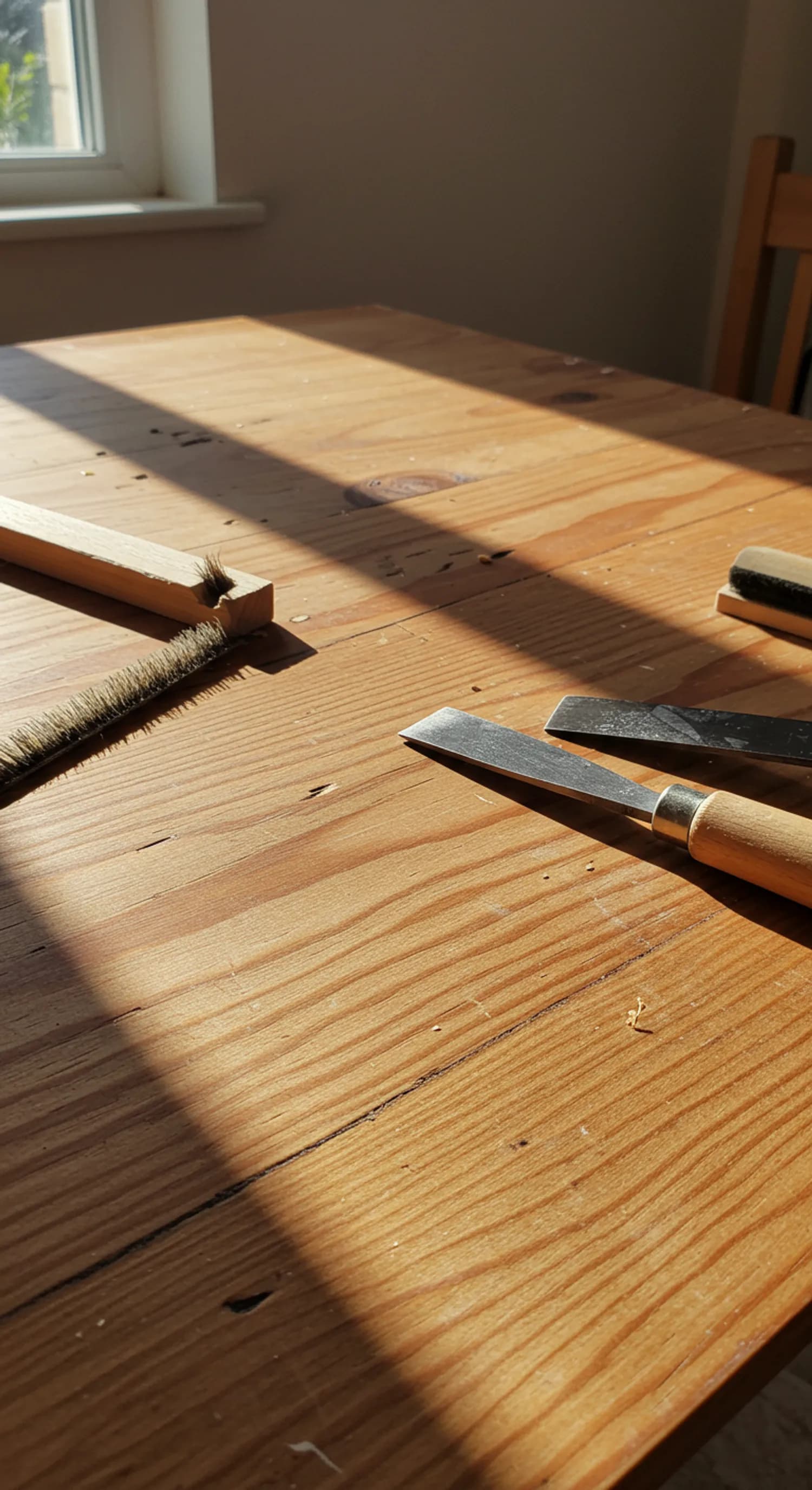 Tischplatten-Makeover: Verleihe deinem Tisch neuen Glanz banner