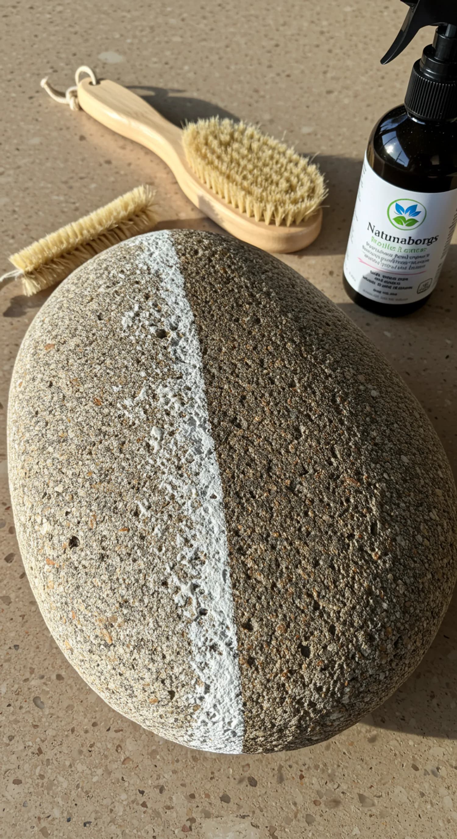 Weißer Belag auf Naturstein? Die besten Reinigungs-Tricks! banner